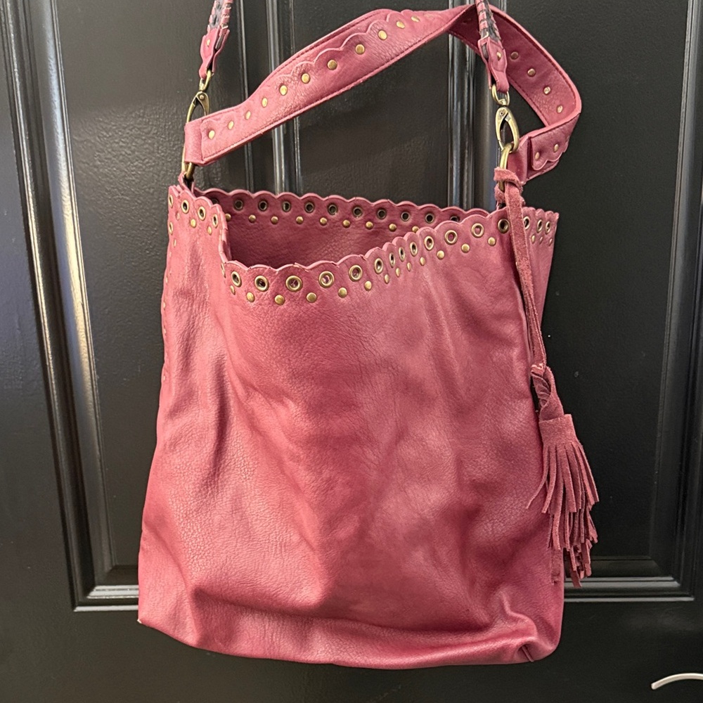 Steven By Steve Madden Rose Shoulder Bag with Gold Accents